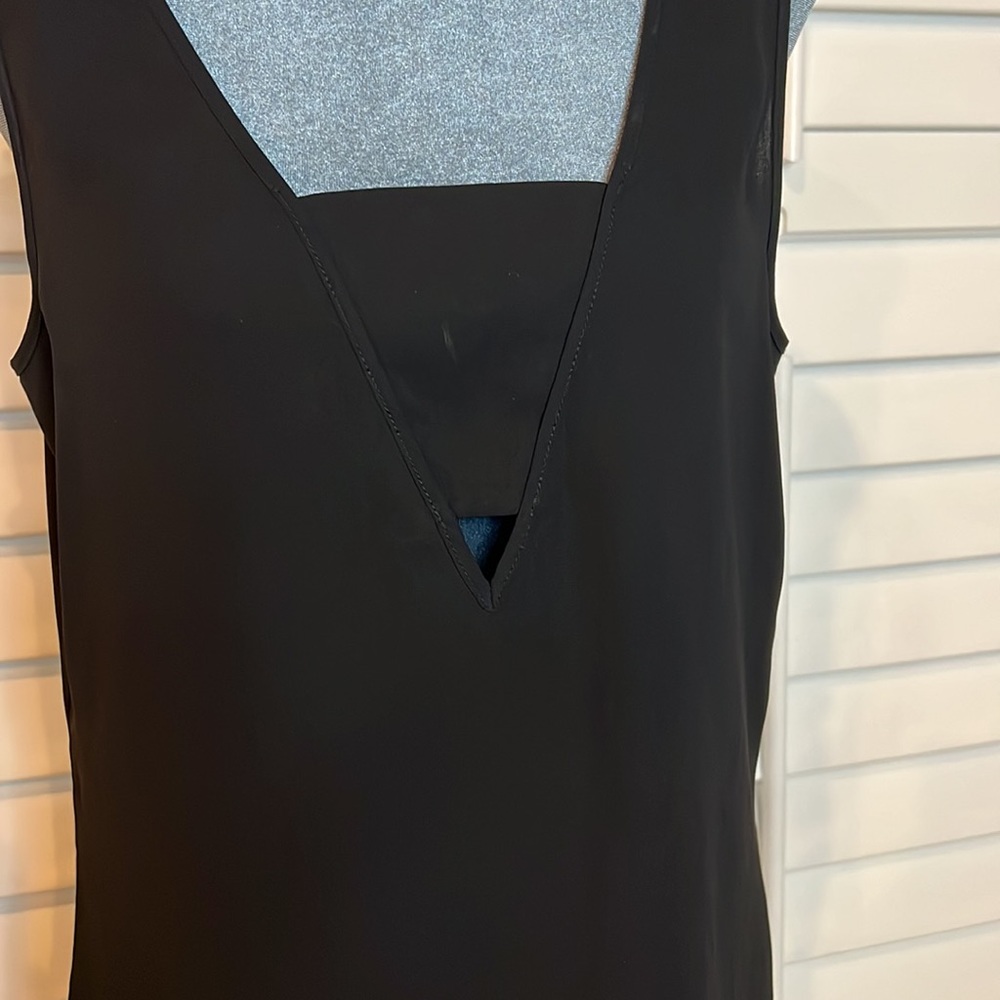 Express Black sleeveless top